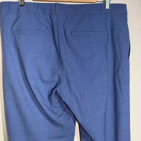 Banana Republic Ryan Blue Trousers 12 Long - Picture 11 of 16